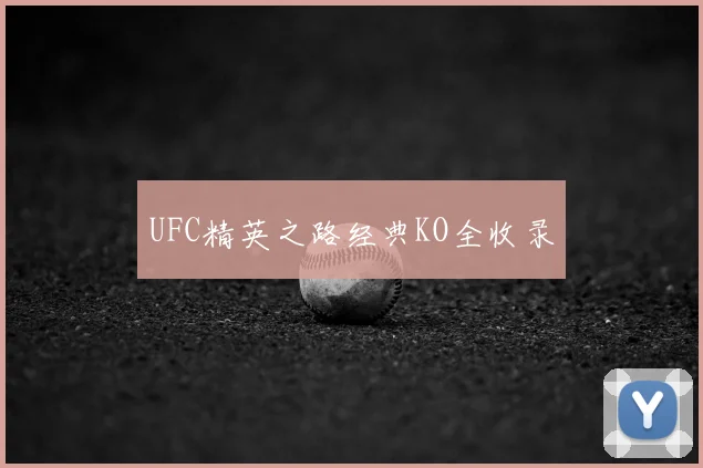 UFC精英之路经典KO全收录