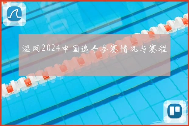 温网2024中国选手参赛情况与赛程